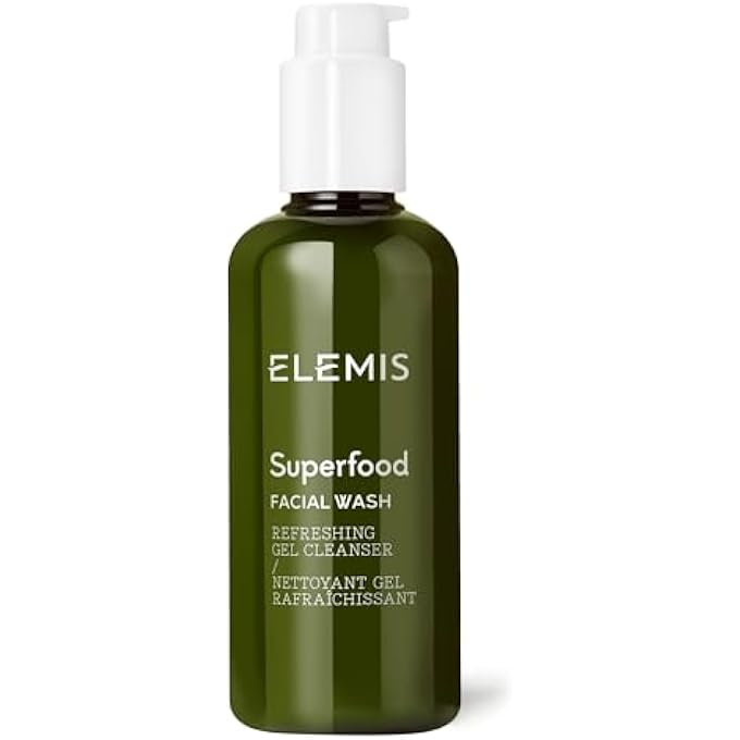 Elemis SUPERFOOD FACIAL WASH, GEL SKIN CLEANSER WITH PRE-BIOTIC, 200 ML - Image 1